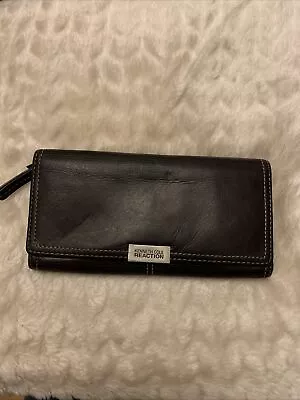 Ladies Leather Purse From Kenneth Cole Reaction  Brown • £15