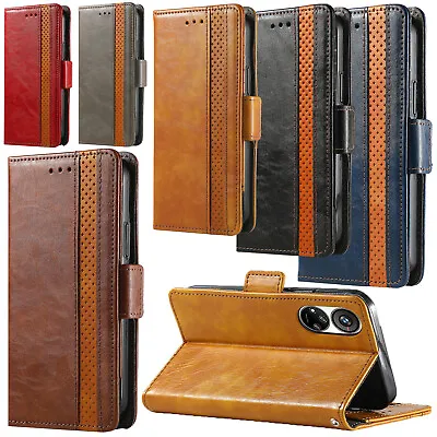 Flip Stand Wallet Leather Case Phone Cover For ZTE Blade V40s A72 Axon 40 Ultra • $11.89