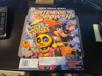 £12.28 • Buy Banjo-Tooie N64 (Nintendo Power Vol 139) W Mario Tennis GBC Gameboy Color Poster