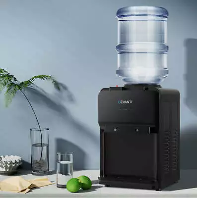 Devanti Water Cooler Dispenser Bench Top Black • $116.16