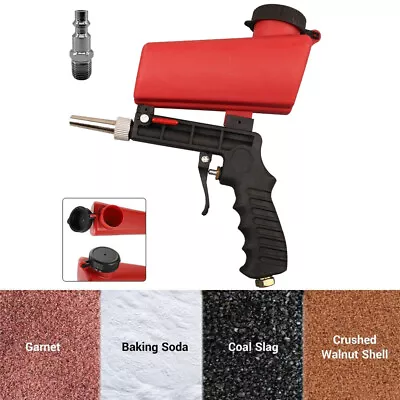 Portable Soda BlasterSand Blaster Professional Sandblasting Gun Media Blast • $20.97