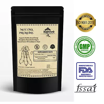 50g L-DOPA 100% PURE Levodopa Mucuna Powder Healthy Sexual Energy Strengthens    • $16.99