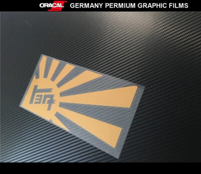 $11 • Buy JDM LOGO JAPAN FLAG RISING SUN Decal Vinyl Sticker #JF03