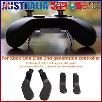 4pcs Metal Paddles For Xbox Elite Controller Series 2 Replacement Part * • $11.78