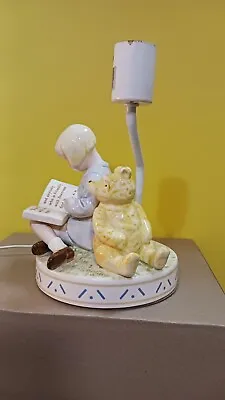 Vintage CLASSIC Winnie The Pooh And Christopher Robin Lamp By CHARPENTE • $34.99