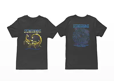 Scorpions Rock 2003 Double Thunder Tour 2 Sided Vintage Graphic T-Shirt 101511 • $9.91