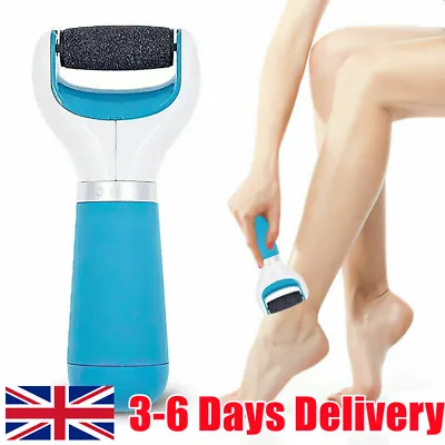 £4.42 • Buy Electric Foot Pedicure Roller File Feet Hard Rigid Skin Remover Callus Pedi Tool