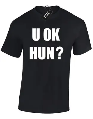 U Ok Hun Mens T Shirt Tee Funny Joke Status Novelty Printed • £8.99
