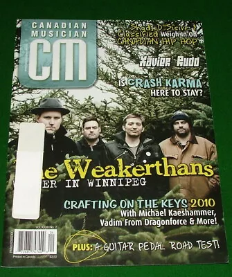 $8.10 • Buy Canadian Musician Xavier Rudd CRASH KARMA, Guitar Pedal Test In 2010 CM Magazine