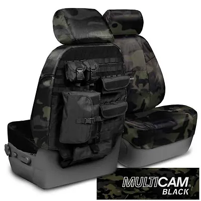 NEW MultiCam Classic Black Camouflage Seat Covers W/Molle System / 5102066-01 • $369.99