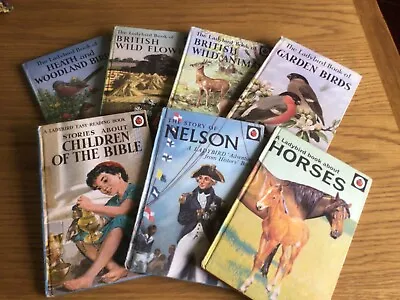 Ladybird Books - Birds Flowers Animals Nelson Bible • £3.50