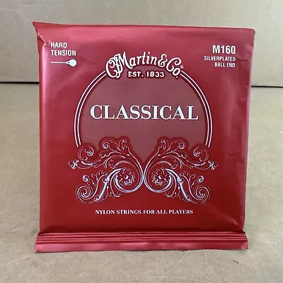 Martin M160 Classical Silverplated Ball End Nylon Strings • $9.98