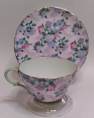 Vintage SHELLEY Chintz Summer Glory Tea Cup & Saucer #13455  • $75