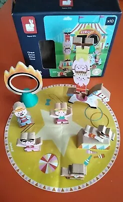 £8 • Buy Janod Story Box Wooden Circus Toy Preschool Early Learning Gift Boxed Complete