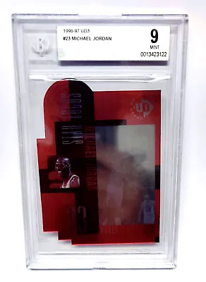 1996-97 Ud3 Holo “star Focus” #23 Michael Jordan (bgs) 9 Mint! • $99.99