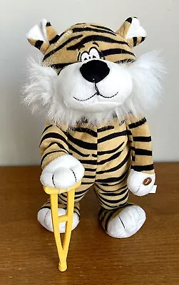 Kelli Plush “Feel Better!” Dancing Musical Tiger With Crutch “The Petting Zoo” • $16.97