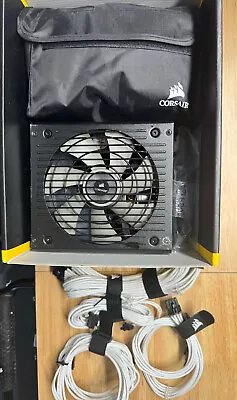 Corsair RM650x 650W Fully Modular Power Supply With Cable Mode Cables! • $26