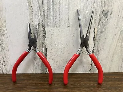 Mac Tools 2pc Mini Pliers - Needle Nose & Long Nose With Cutter • $32.95