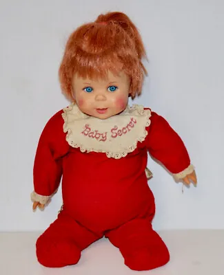 Mattel Vintage 1965 Baby Secret Pull String Talking Doll • $119.98