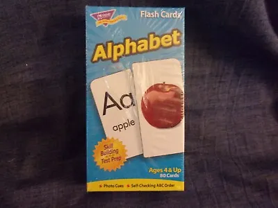 Alphabet Flash Cards Learning Fun Trend Enterprises 80 Cards Ages 4 & Up NEW • $9.99