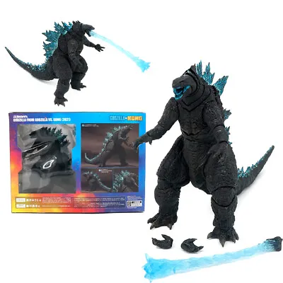 SHM S.H.Monster Arts Godzilla 16cm Action Figure 2021 King Kong Vs. Godzilla Toy • $54.99