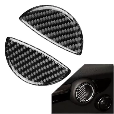 Carbon Fiber Door Handle Cover Trim For BMW Mini Cooper R55 R56 R60 F55 03-2018 • $9.80