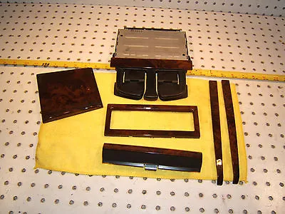 VW 2003 Jetta Center Console WOOD AshTray/Cup Holder/C Cover 1 Set Of  6 Covers • $295