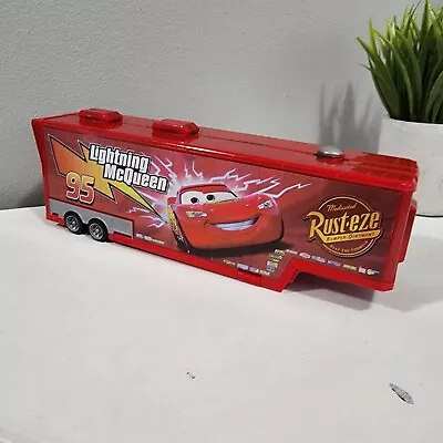 Cars Mack Truck Lightning McQueen Playset Trailer Only • $14.53