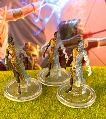 $10.71 • Buy K'Nonna X3 Lot D&D Miniature Dungeons Dragons Mwangi Expanse Fey Stalker Hunter