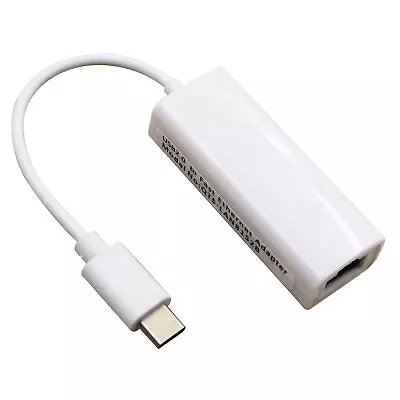 USB-C Type-C RJ45 Ethernet LAN Network Adapter For Windows 11/10/7 Linux RTL8152 • $5.99