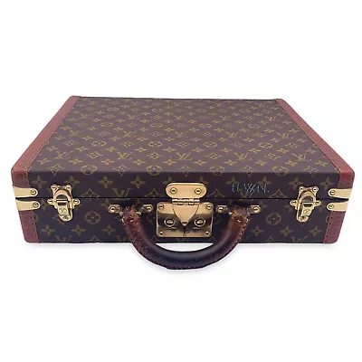 Authentic Louis Vuitton Vintage Monogram President Hard Case Briefcase W/defects • $3150