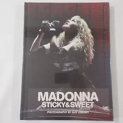 Madonna Sticky & Sweet Hardcover Photo Book Concert Tour NEW SEALED Guy Oseary • $149
