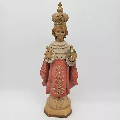 Vintage Roman Inc 10  Infant Of Prague Jesus Religious Statue Figurine Italy • $29.95