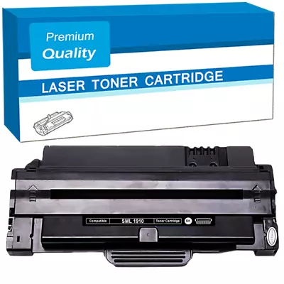 Black Toner Cartridge Fits With Samsung ML-1910 ML-1915 ML-2525 ML-2525W • £12.59