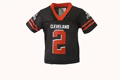 Cleveland Browns Official NFL Infant Toddler Size Johnny Manziel Jersey New Tags • $17.99