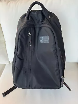 Lightweight Black Tumi T-Tech Essential Gear Nylon Travel Work Laptop Backpack • $225