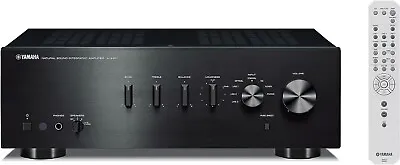 Yamaha A-S301(B) Black Integrated Amplifier Amp Hi-Res DAC 100V NEW • $339.79