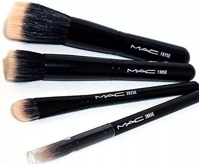 MAC Cosmetics 4 Brush Set - 282SE 130SE 286SE 187SE Black - BRANDNEW! • $94.50