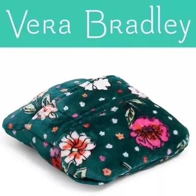 Vera Bradley Travel Blanket 60x45 Hope Blooms Teal New • $30