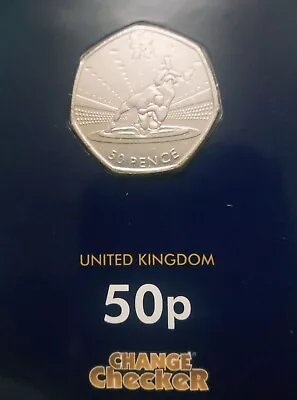 UKRare Olympic 50p Wrestling 2011 From Circulation Near Release Nice Condition • £9.99