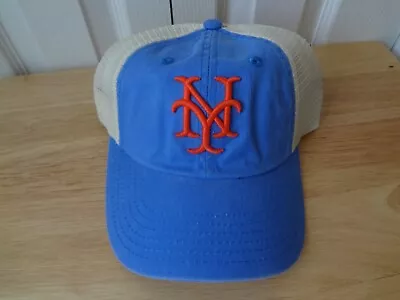 Vintage MLB New York Mets Snapback Hat 90s American Needle NEW NWT Mesh Back • $24.99