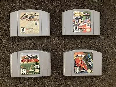 Nintendo 64 (N64) Game Lot: Cruis’n Exotica Mickey Off Road Extreme G 2 OEM • $5.99