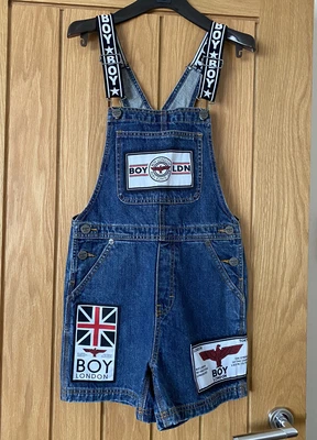 £19.99 • Buy BOY London Women’s/Girls Shorts Dungarees - RARE - Size Small - BNWOT