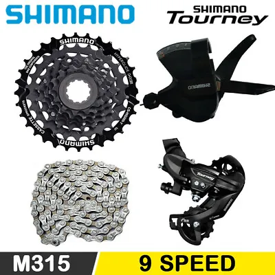 Shimano Tourney 7 Speed Groupset M315 Shifter RD-TY300 Derailleur HG200 Cassette • $60.76