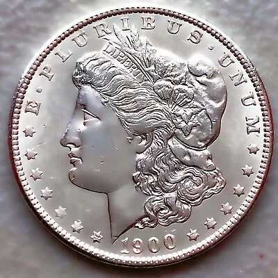 1900 Au/unc Morgan Silver Dollar 90% $1 Coin Us #b434 • $1