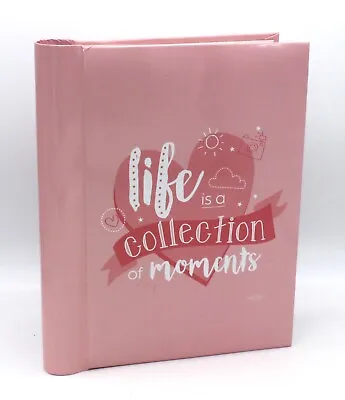 Pink Self Adhesive Large Photo Albums 36 Sheets 72 Sides 6x4  7x5  6x8  Photos • £7.99