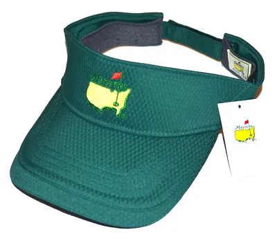 $49.95 • Buy 2022 MASTERS (GREEN) PERFORMANCE Tech VISOR From AUGUSTA NATIONAL
