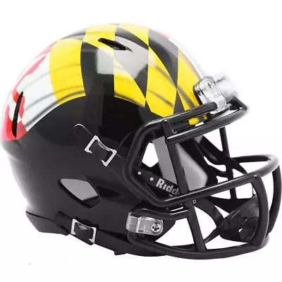 Maryland Terrapins Pride Riddell Speed Mini Football Helmet • $44.95