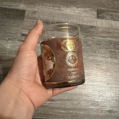 Culver Terrarvm Orbis Geographica World Map Tumbler Whiskey MCM Vtg RARE • $25