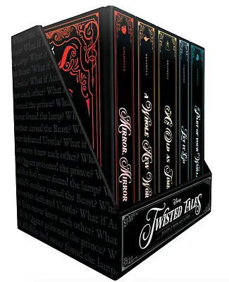 NEW Disney Twisted Tales 5 Books Deluxe Collection Novels Treasury Book Gift Set • $75.70